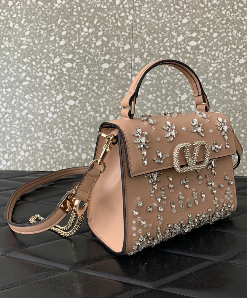 Valentino Garavani Vsling Mini Embroidered Handbag